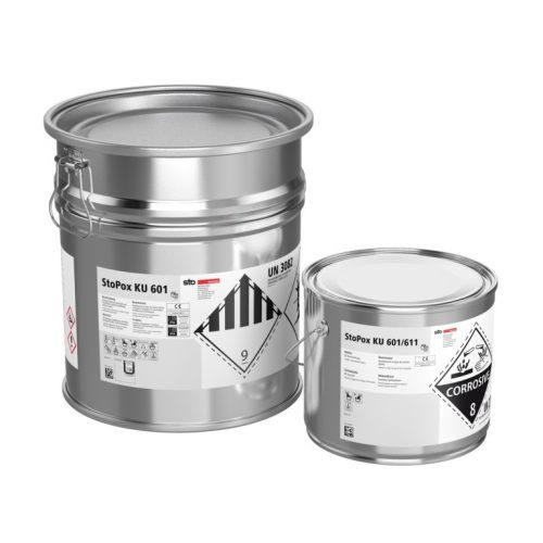 StoPox KU 601, химически и механично устойчиво епоксидно покритие(A+B)10 кг, PG 12