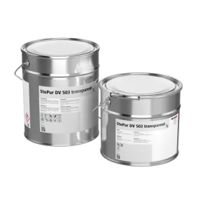   StoPur DV 503, прозрачен, полиаспартично , защитно покритие за ,(A+B) 18 кг