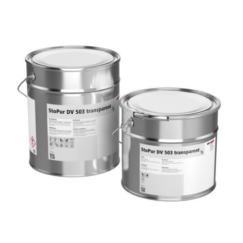 StoPur DV 503, прозрачен, полиаспартично , защитно покритие за ,(A+B) 18 кг