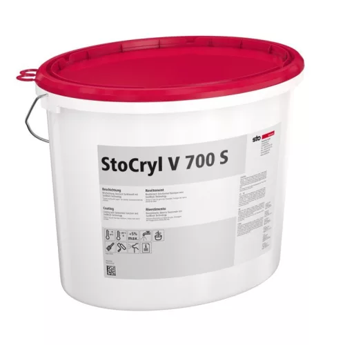 StoCryl V 700 S,Покритие, бионично функционално с технология SunBlock 15 л, бяла