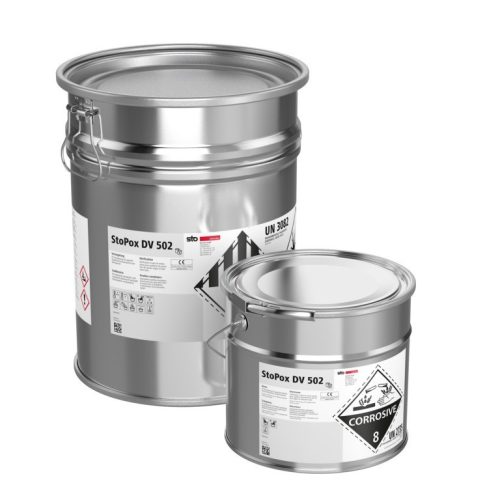 StoPox DV 502,Финишно покритие за повърхностна защита на паркинг системи, (A+B)30 кг, PG 11