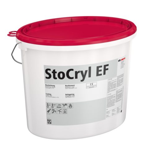 StoCryl EF, Еластична  боя за бетон, 15 л, бяла
