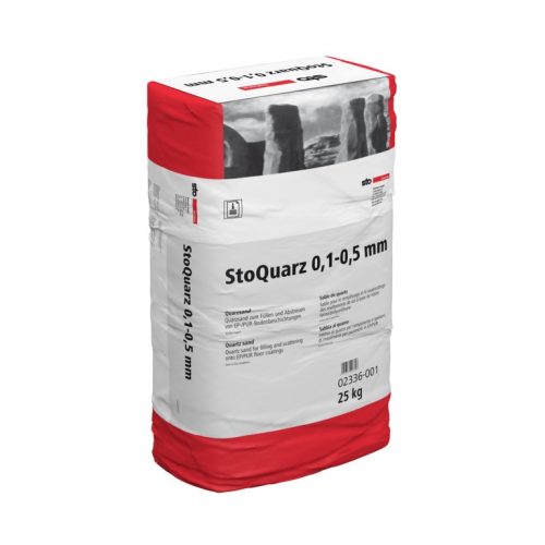 StoQuarz кварцов пясък, 0,1 -0,5 мм, 25 кг