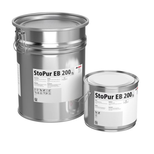 StoPur EB 200 PUR покритие за балкони, дебелослойно, с висока способност за премостване на пукнатини, (A+B)15 кг, PG 11