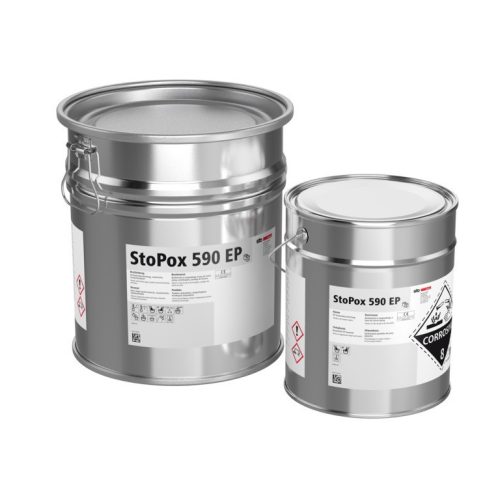 StoPox 590 EP,  EP покритие, циментово, противоплъзгащо, премостващо пукнатини (A+B) 30 кг