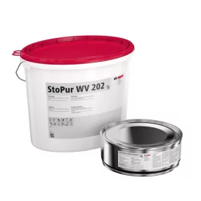   StoPur WV 202, PUR финишен слой на водна база , еластичен, матов, с ниски емисии(A+B)12 кг, PG 11