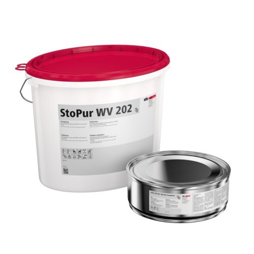 StoPur WV 202,PUR финишен слой на водна база , еластичен, матов, с ниски емисии(A+B)12 кг,, PG 12