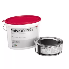   StoPur WV 200, PUR финишен слой, на водна база , матов (A+B) 10,8 кг, вътрешено приложение, PG 12