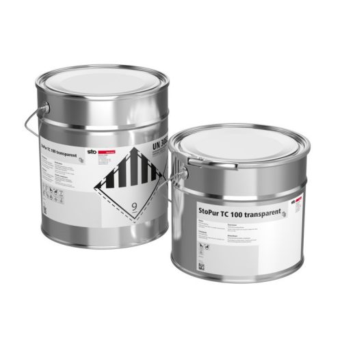 StoPur TC 100 прозрачно, UV устойчиво  финишно покритие,(A+B) 20 кг