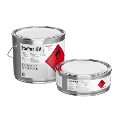 StoPur KV ,PUR финишен слой, проводим, на основата на разтворител (A+B)5 kg, PG 12